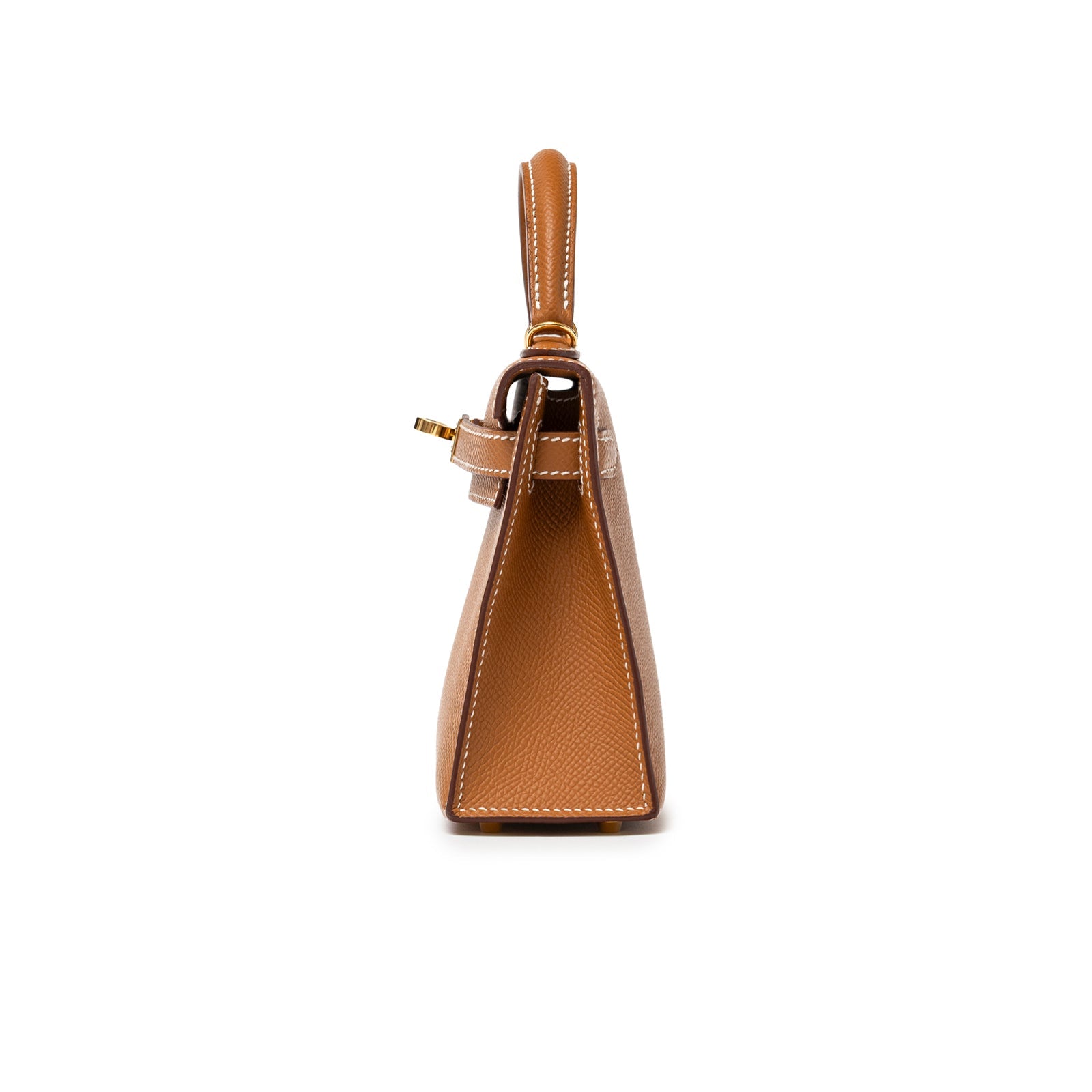 Hermès Mini Kelly II Sellier Gold Epsom Gold Hardware