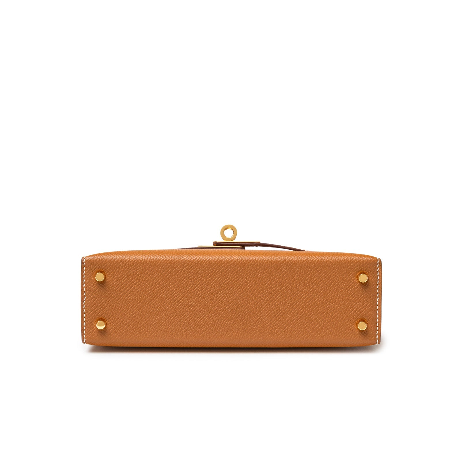Hermès Mini Kelly II Sellier Gold Epsom Gold Hardware