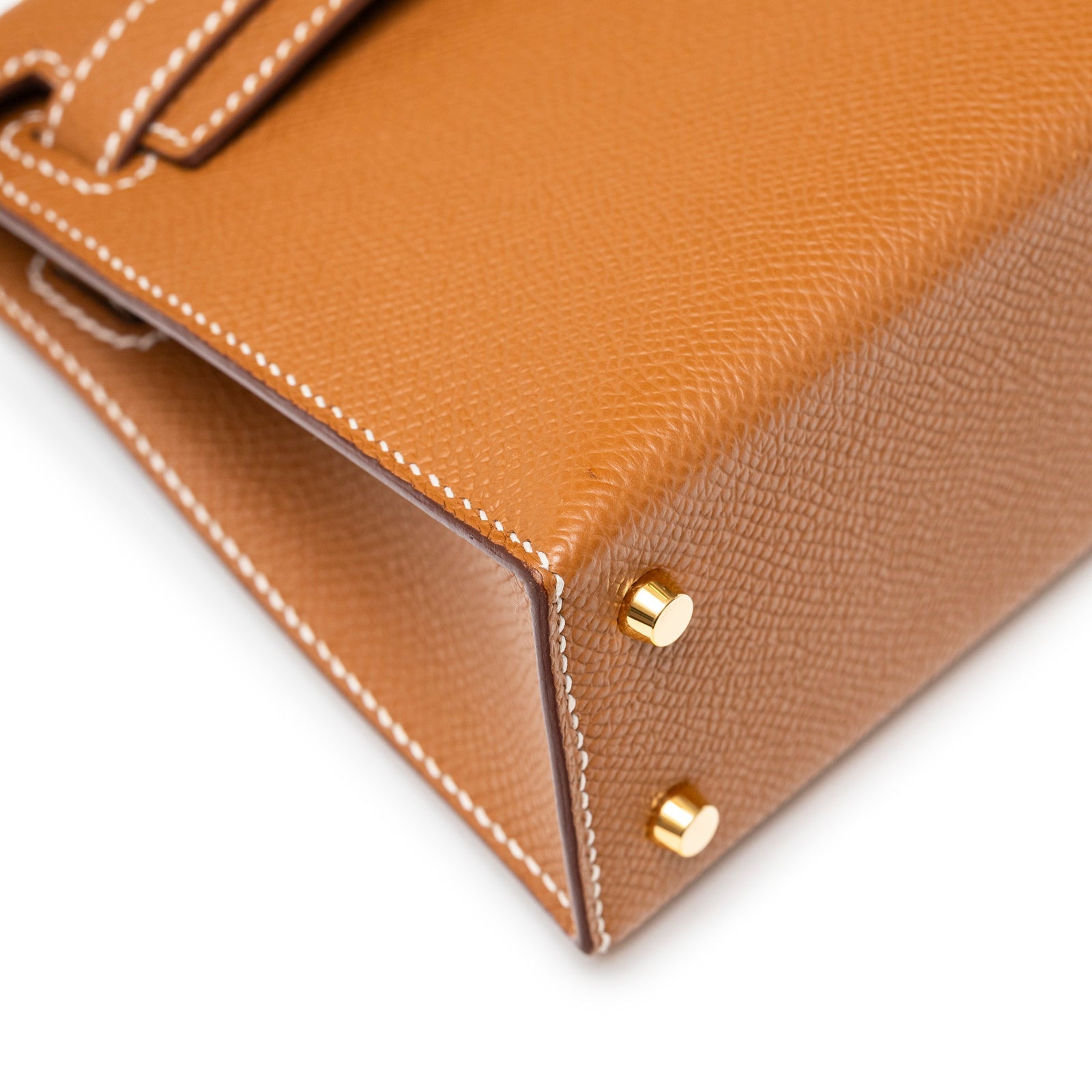 Hermès Mini Kelly II Sellier Gold Epsom Gold Hardware