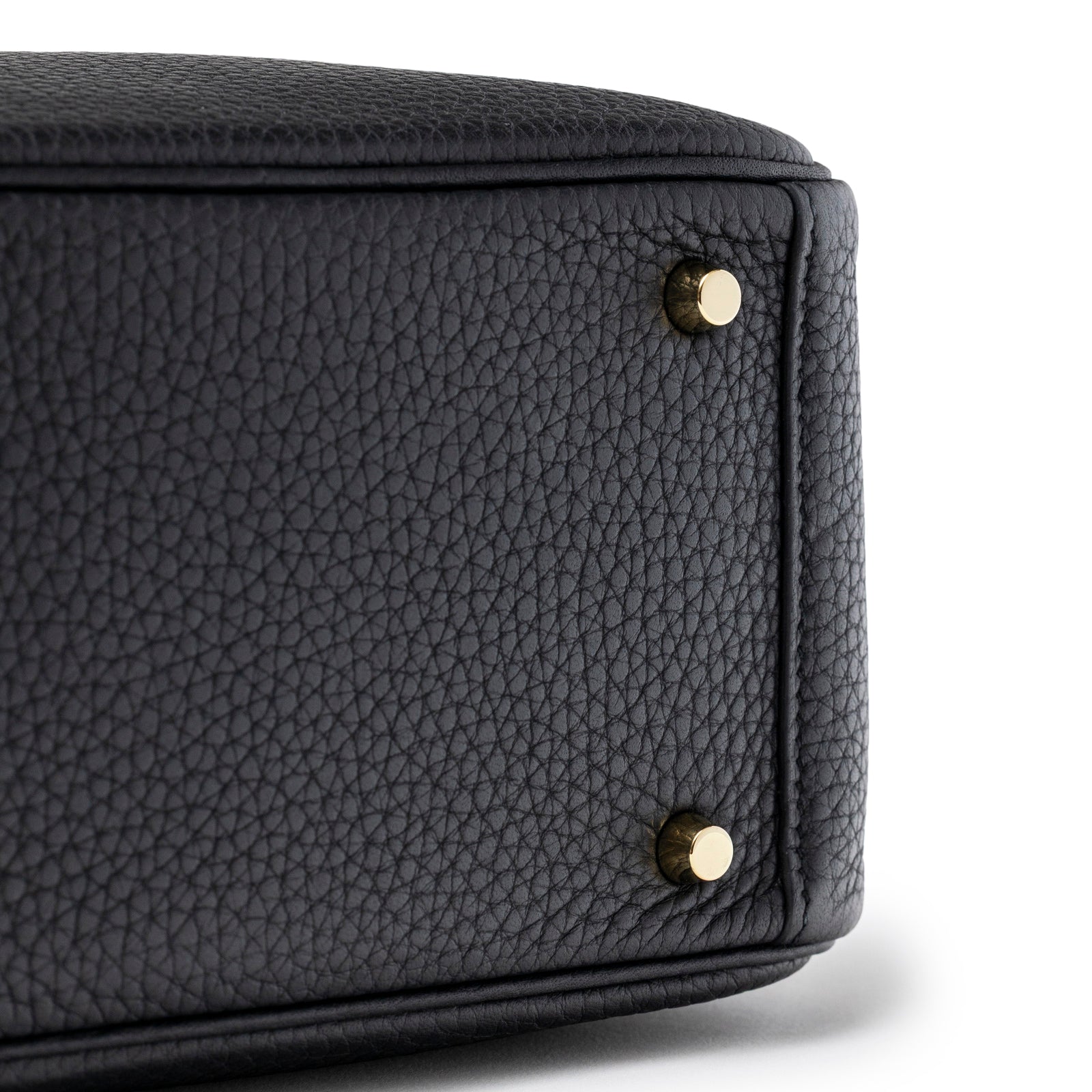 Hermès Mini Lindy I Black Clemence Gold Hardware