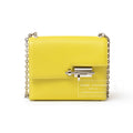Hermès Mini Verrou Chaine Bag Lime Chevre Mysore Palladium Hardware