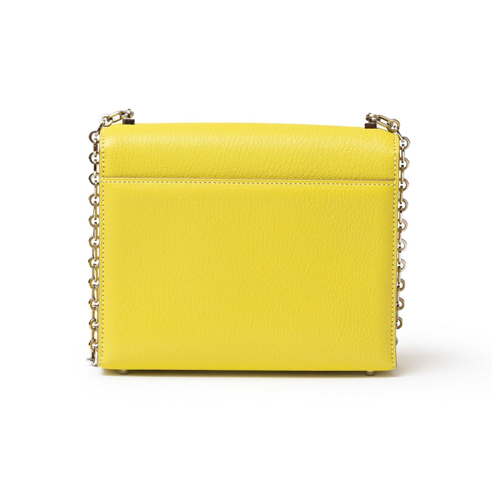 Hermès Mini Verrou Chaine Bag Lime Chevre Mysore Palladium Hardware