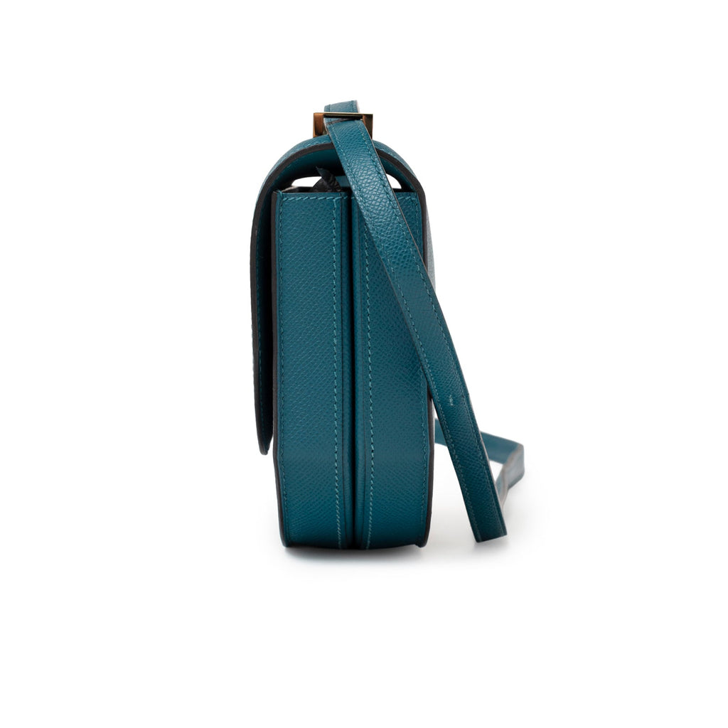 Hermès Mosaique Au 24-17 Vert Bosphore Epsom Permabrass Hardware