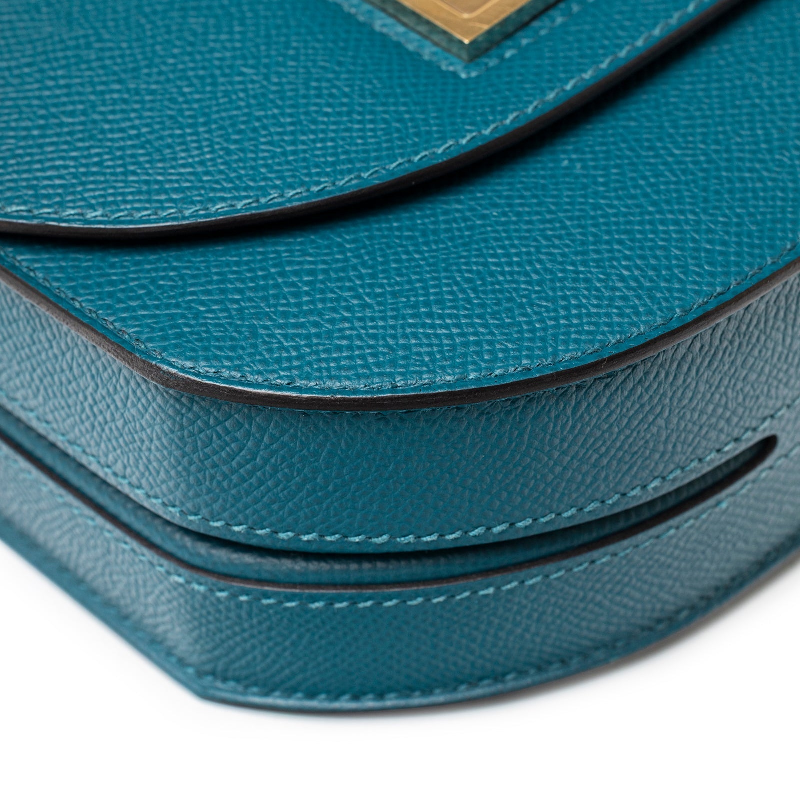Hermès Mosaique Au 24-17 Vert Bosphore Epsom Permabrass Hardware