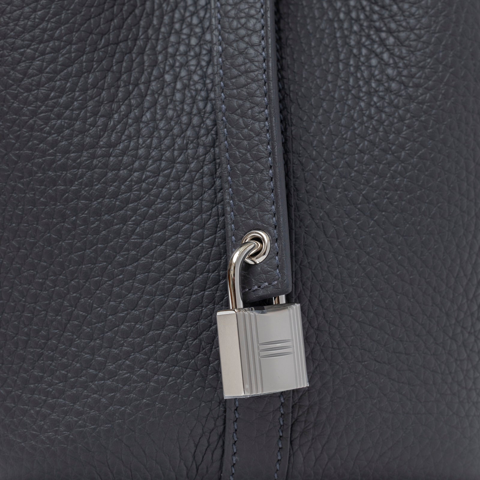 Hermès Picotin 18 Ardosie Clemence Palladium Hardware