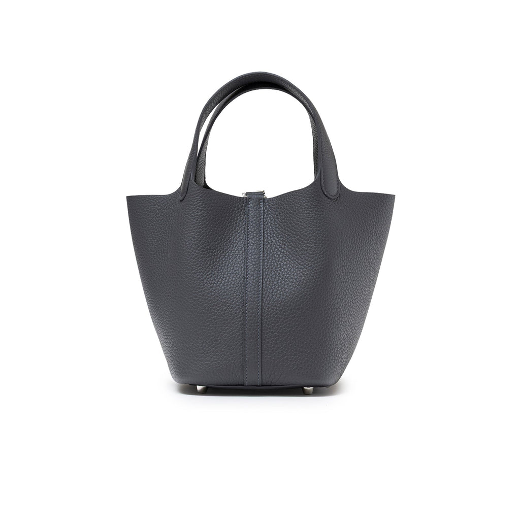 Hermès Picotin 18 Ardosie Clemence Palladium Hardware