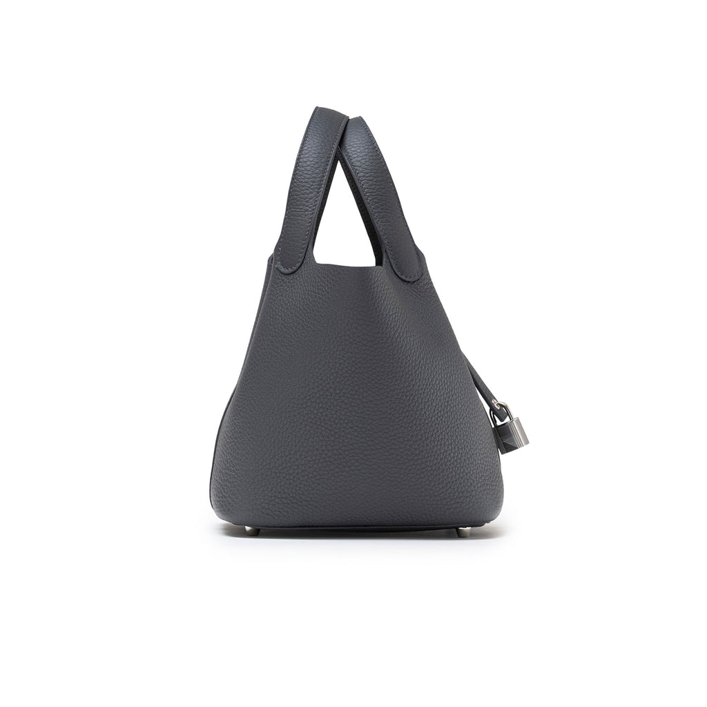 Hermès Picotin 18 Ardosie Clemence Palladium Hardware