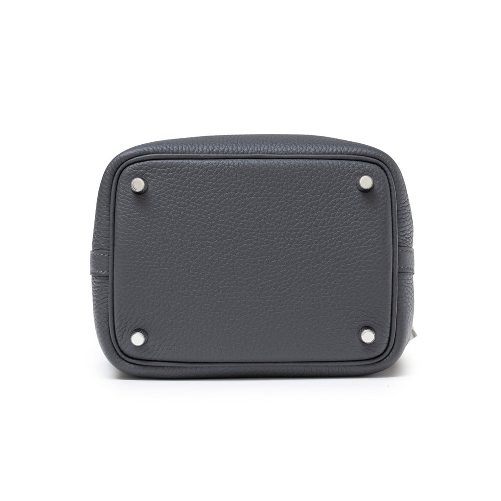 Hermès Picotin 18 Ardosie Clemence Palladium Hardware