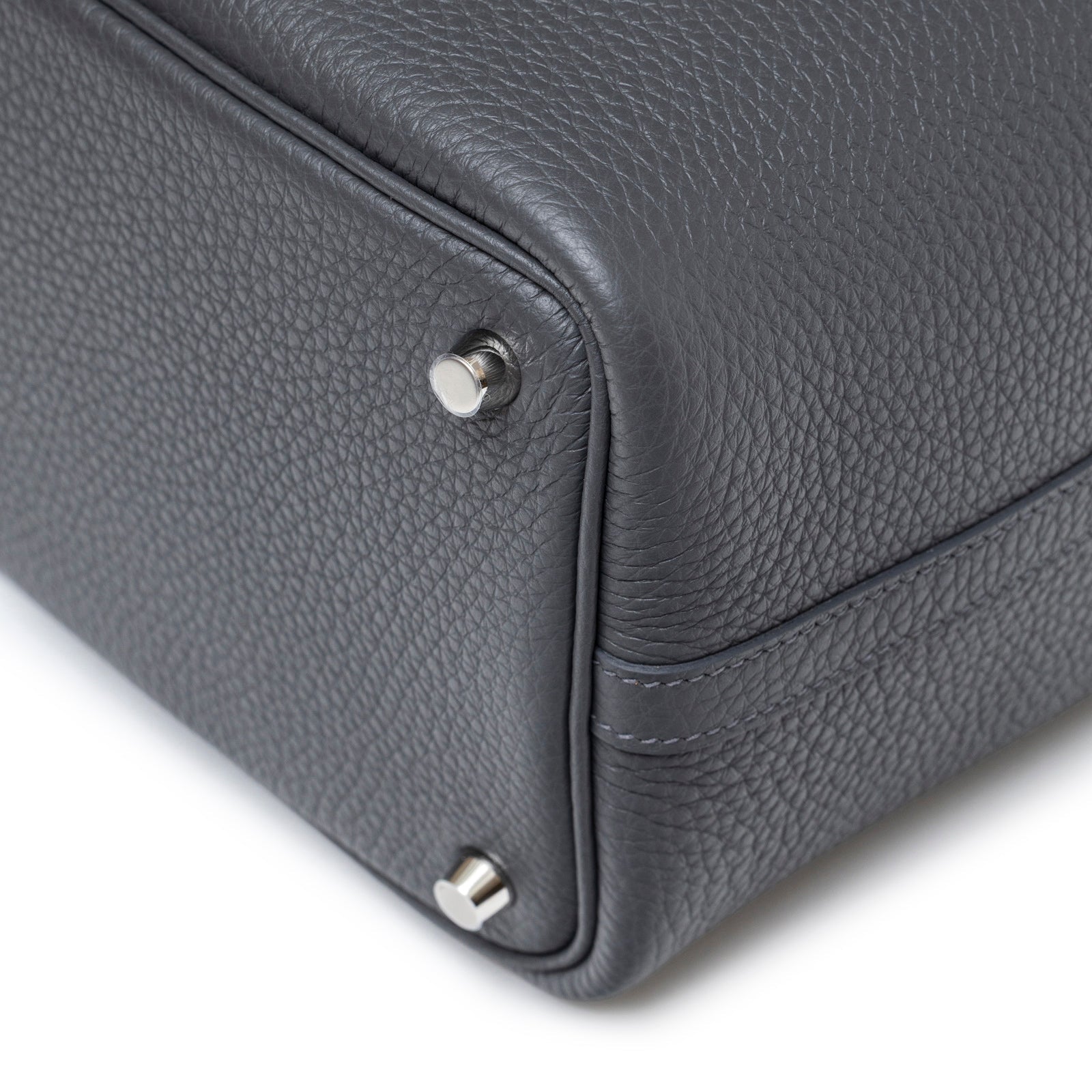Hermès Picotin 18 Ardosie Clemence Palladium Hardware