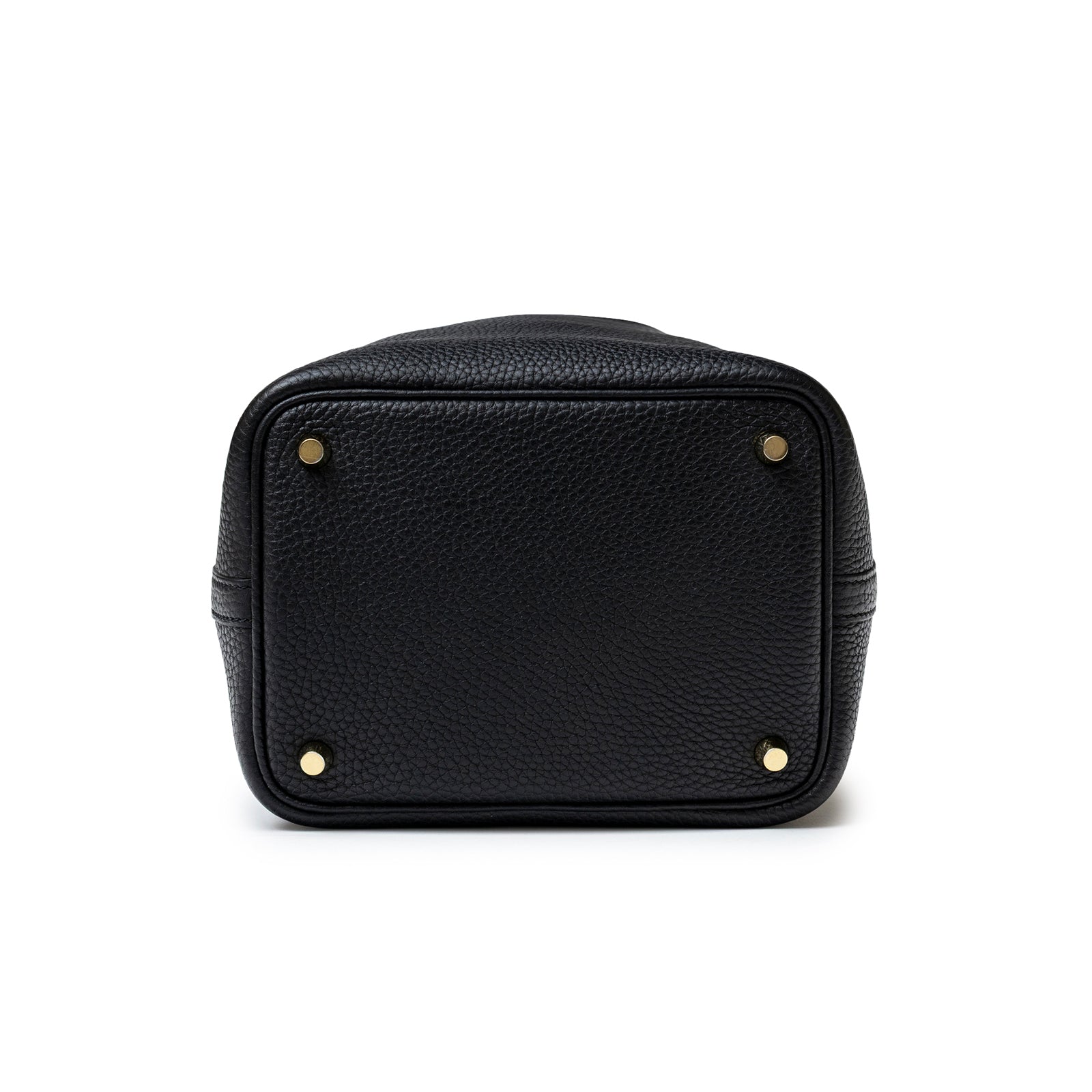 Hermès Picotin 18 Black Clemence Gold Hardware