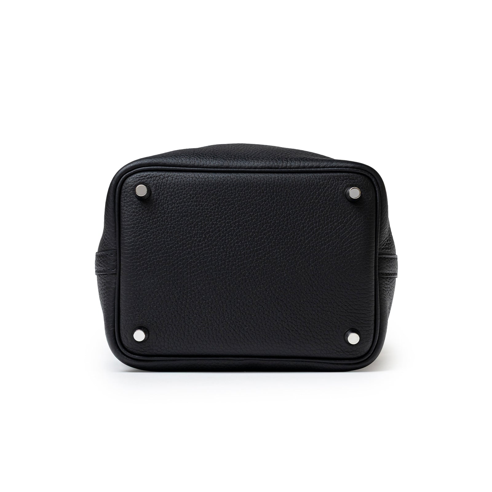 Hermès Picotin 18 Black Clemence Palladium Hardware