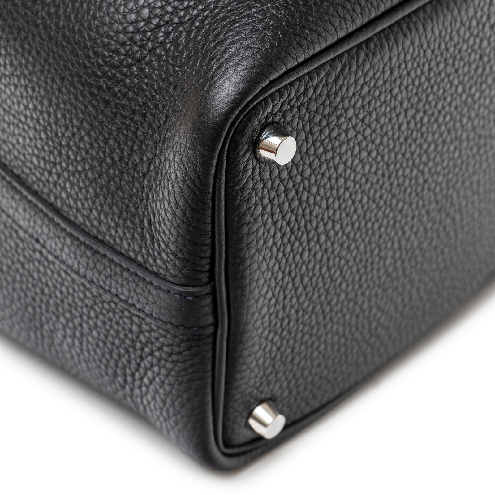 Hermès Picotin 18 Black Clemence Palladium Hardware
