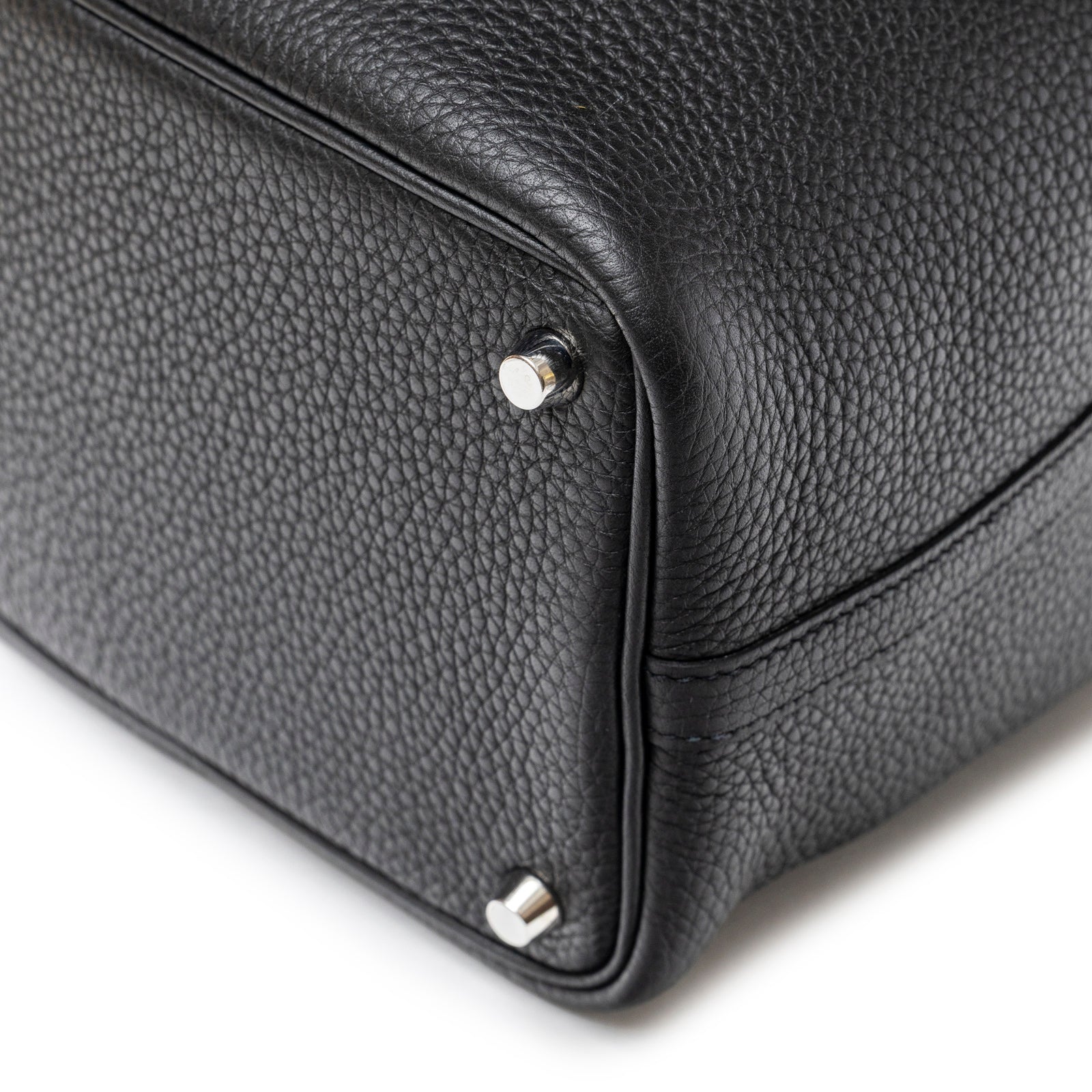 Hermès Picotin 18 Black Clemence Palladium Hardware