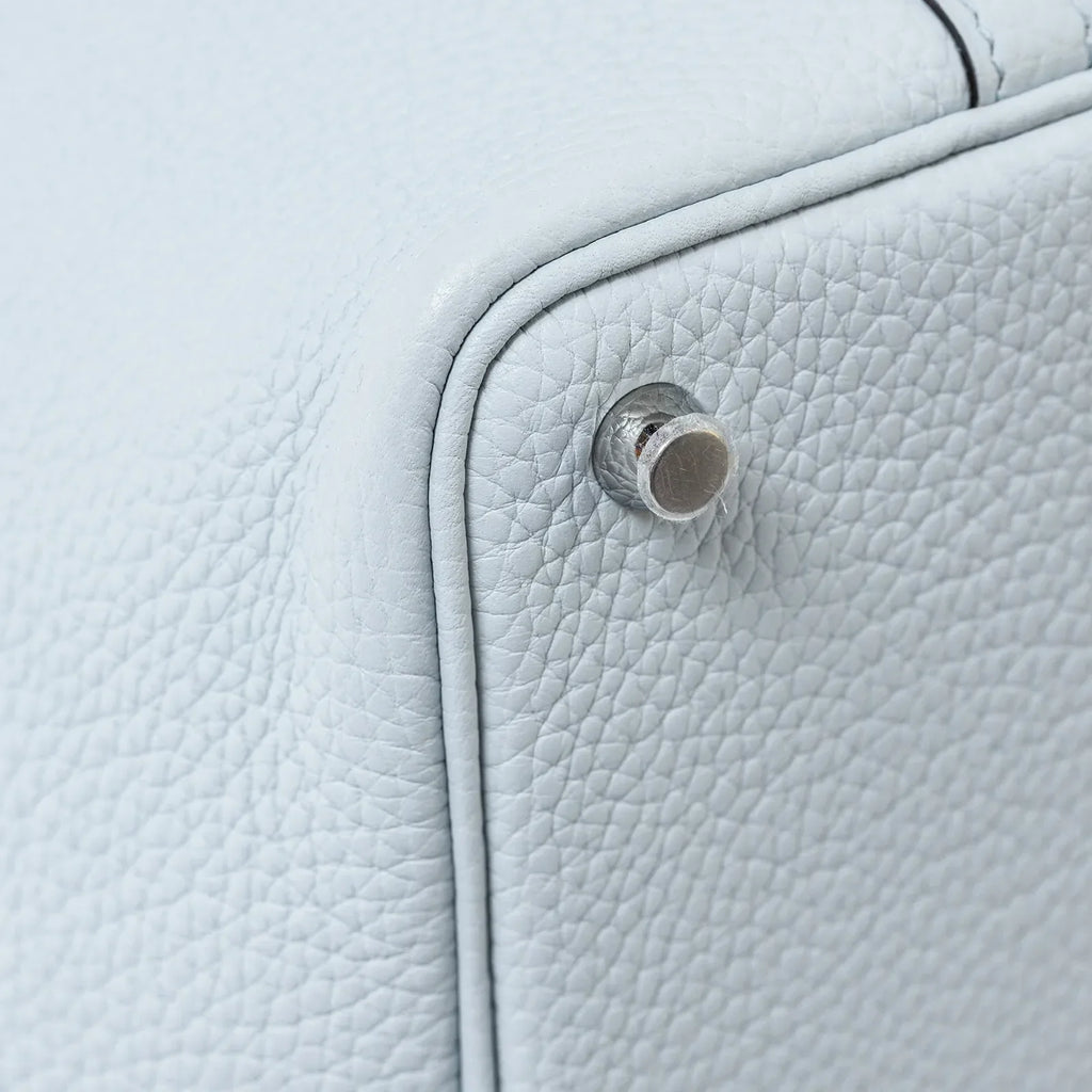 Hermès Picotin 18 Blue Pale Clemence Palladium Hardware