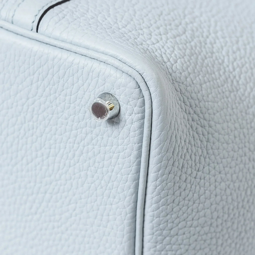 Hermès Picotin 18 Blue Pale Clemence Palladium Hardware