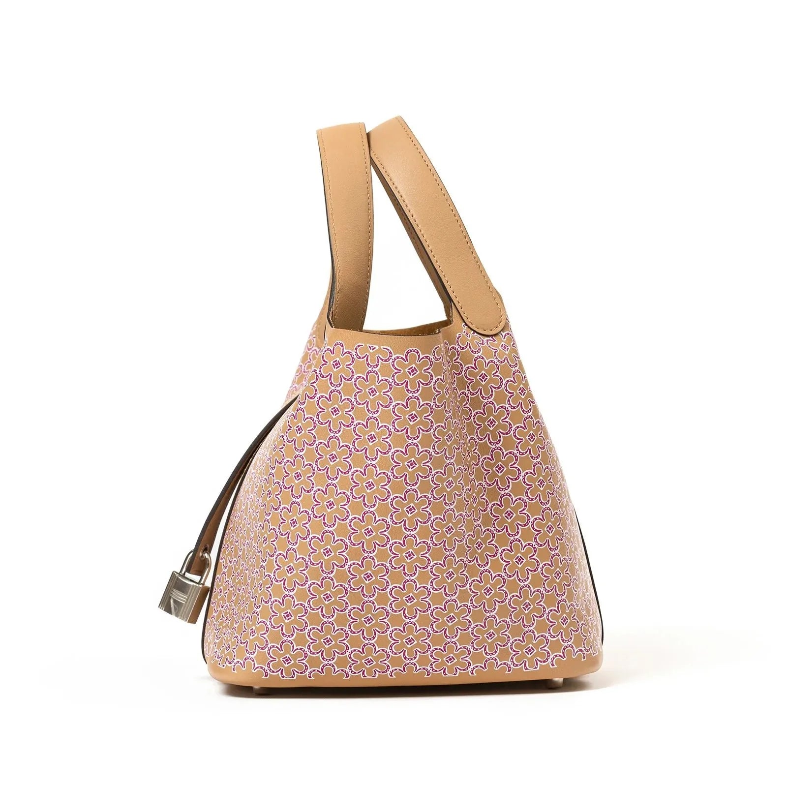 Hermès Picotin 18 Daisy Chai/Rose/Blanc Swift Palladium Hardware