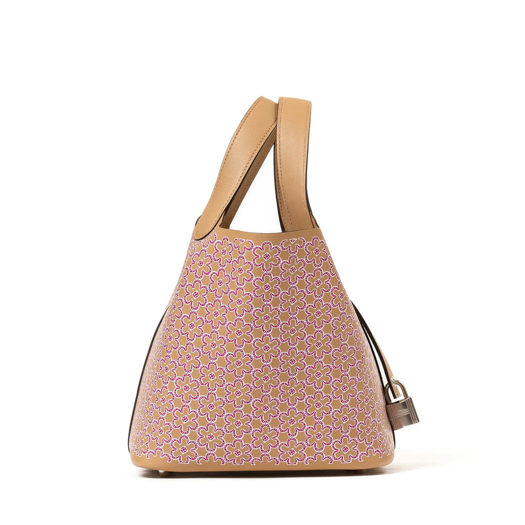 Hermès Picotin 18 Daisy Chai/Rose/Blanc Swift Palladium Hardware