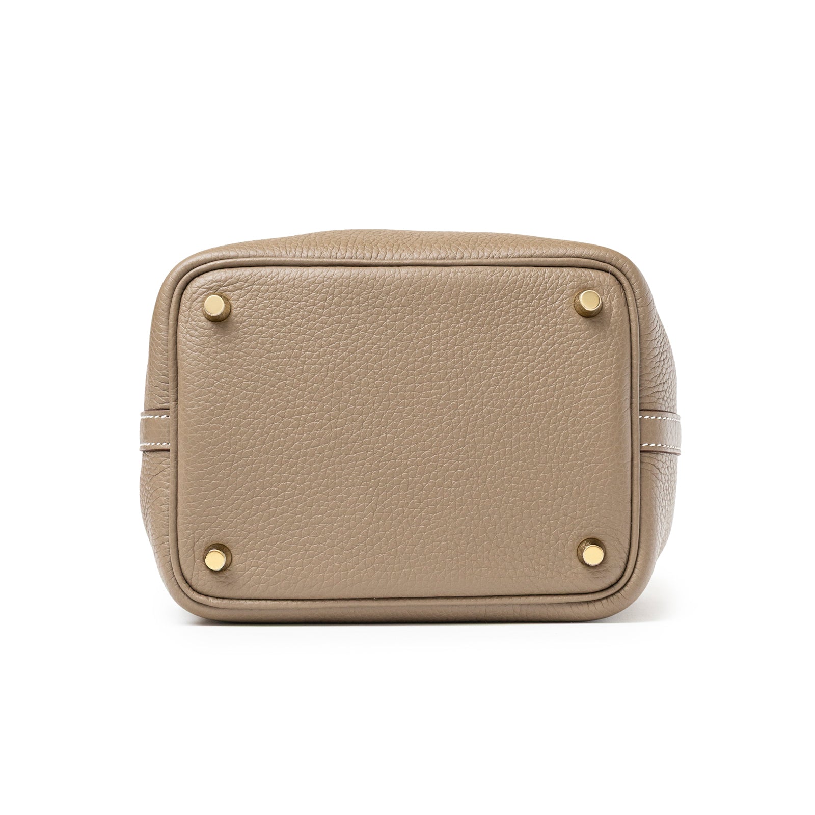 Hermès Picotin 18 Etoupe Clemence Gold Hardware