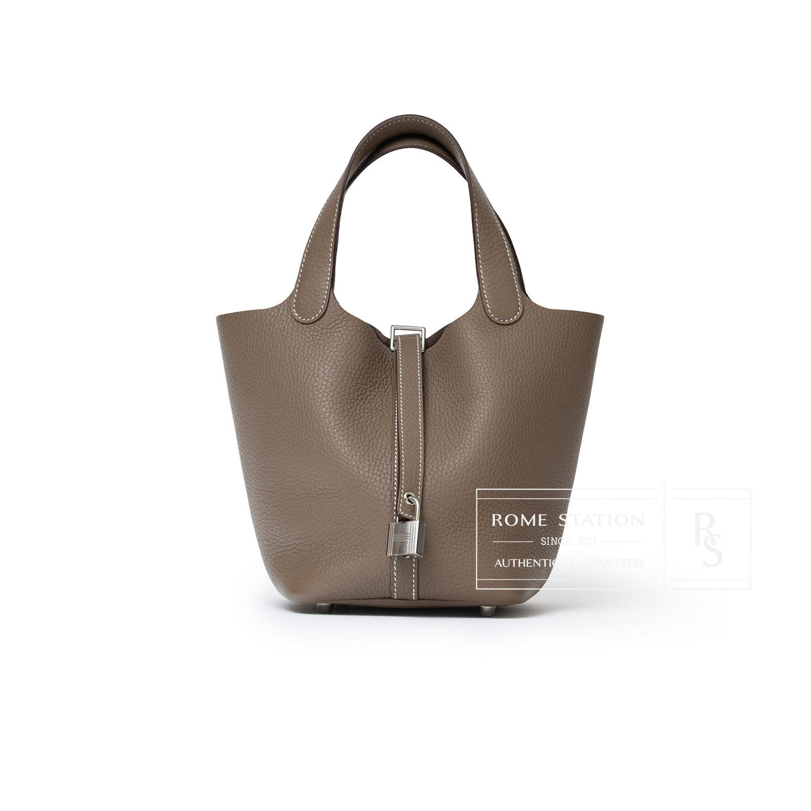 Hermès Picotin 18 Etoupe Clemence Palladium Hardware