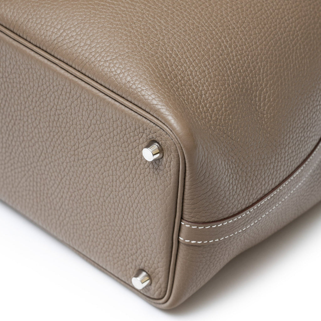 Hermès Picotin 18 Etoupe Clemence Palladium Hardware