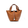 Hermès Picotin 18 Fauve Barenia Faubourg Palladium Hardware