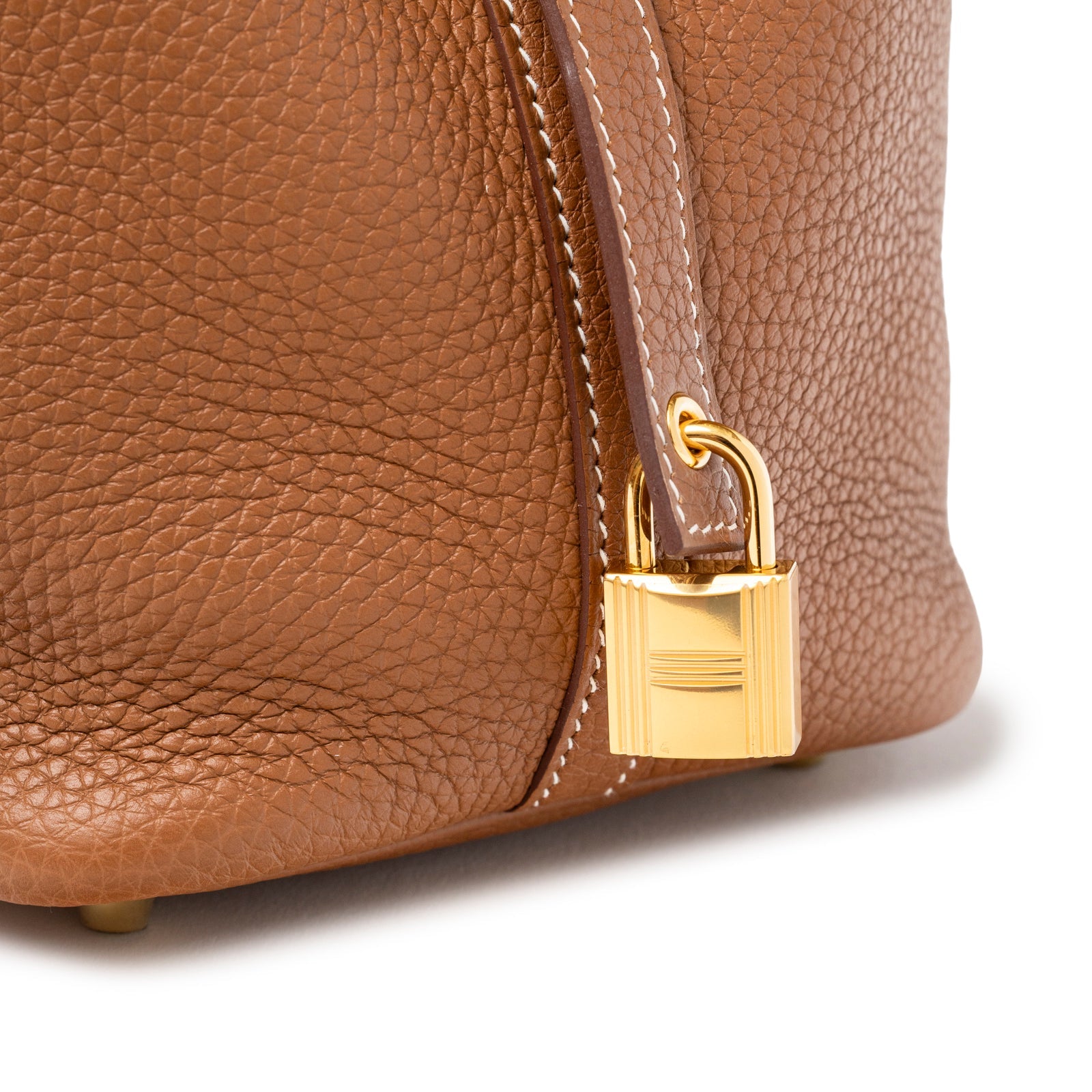 Hermès Picotin 18 Gold Clemence Gold Hardware