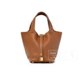 Hermès Picotin 18 Gold Clemence Gold Hardware