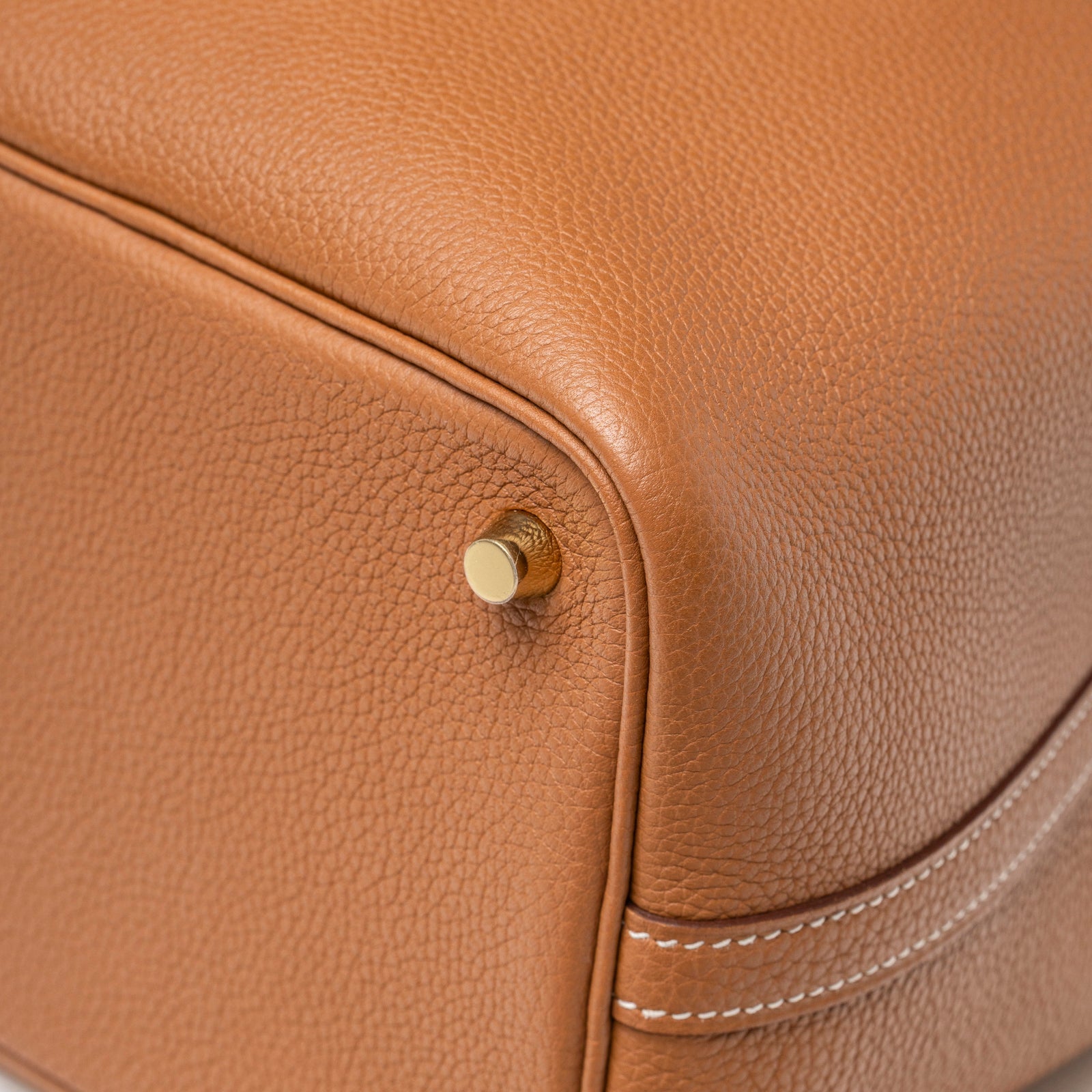 Hermès Picotin 18 Gold Clemence Gold Hardware