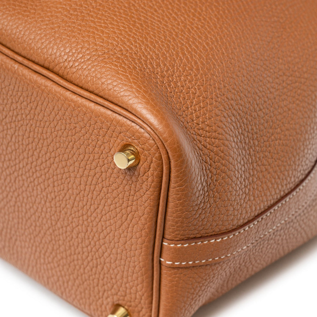 Hermès Picotin 18 Gold Clemence Gold Hardware