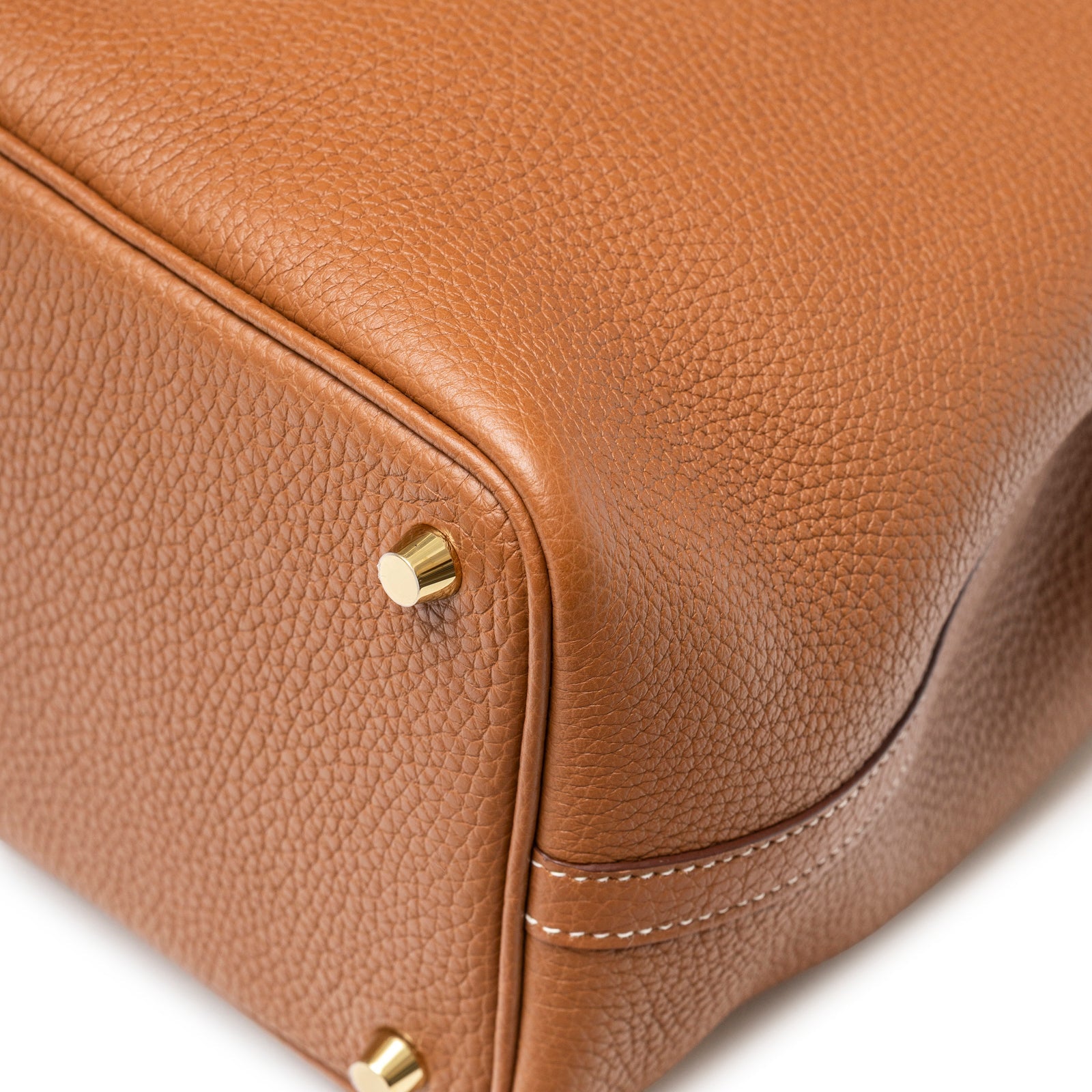 Hermès Picotin 18 Gold Clemence Gold Hardware