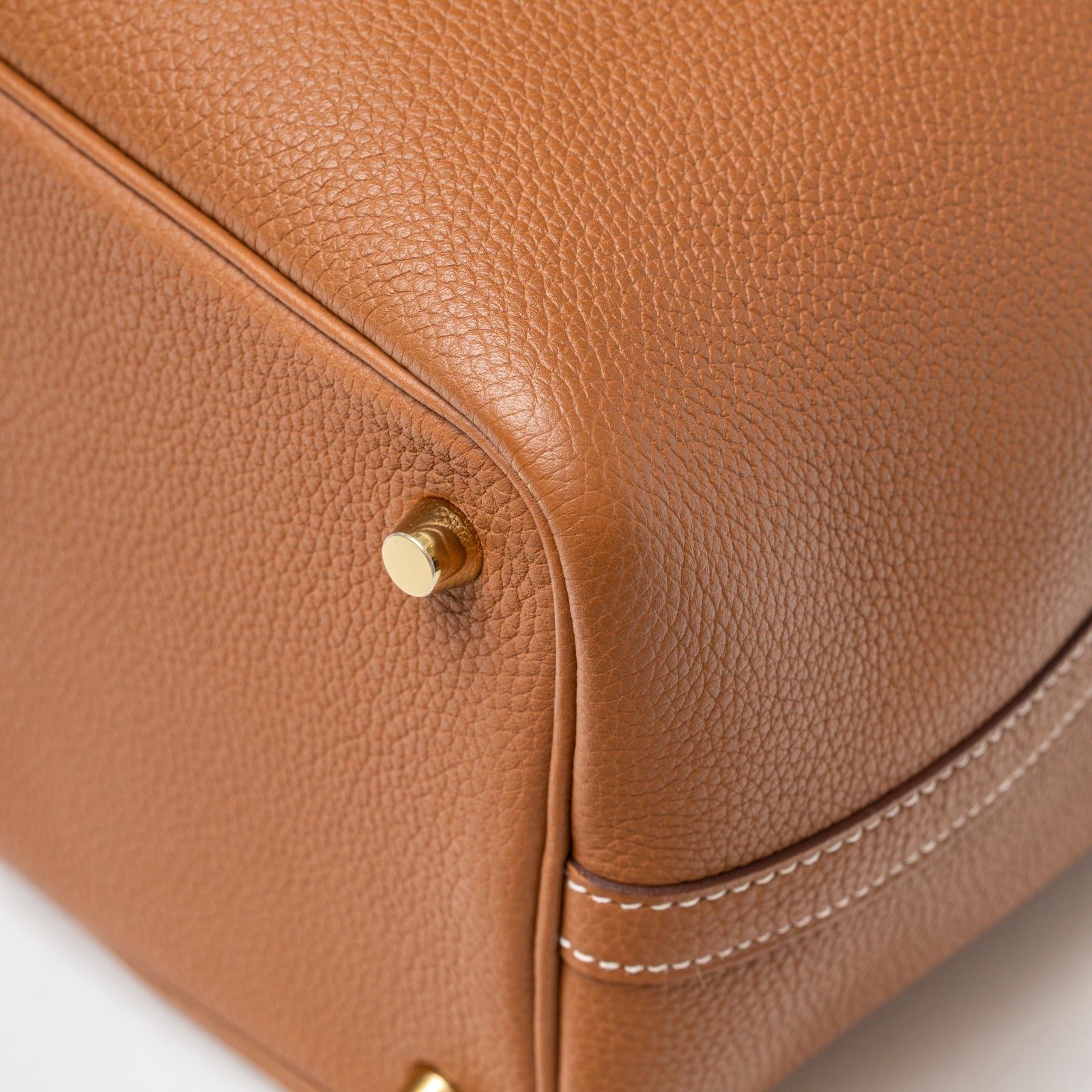 Hermès Picotin 18 Gold Clemence Gold Hardware