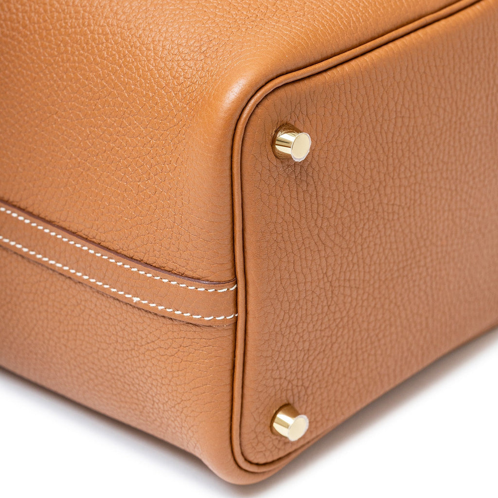 Hermès Picotin 18 Gold Clemence Gold Hardware