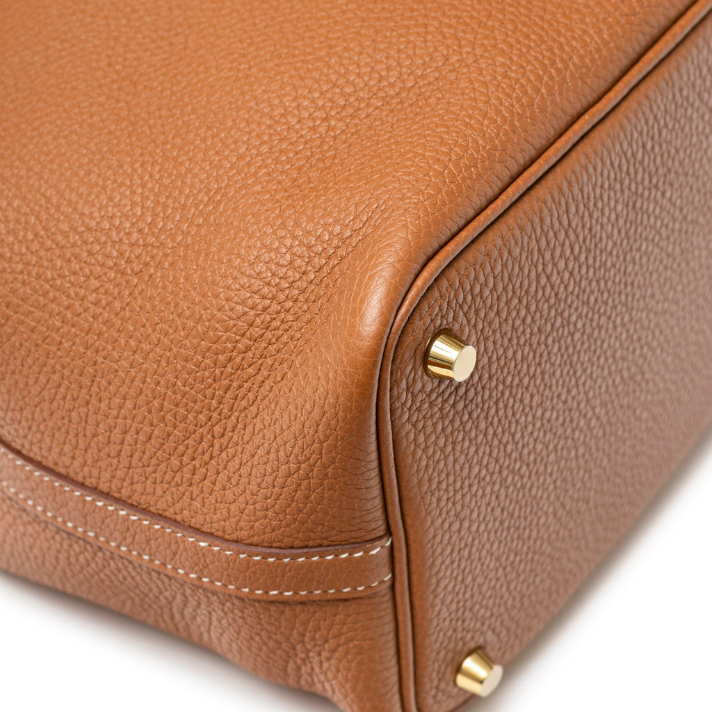 Hermès Picotin 18 Gold Clemence Gold Hardware