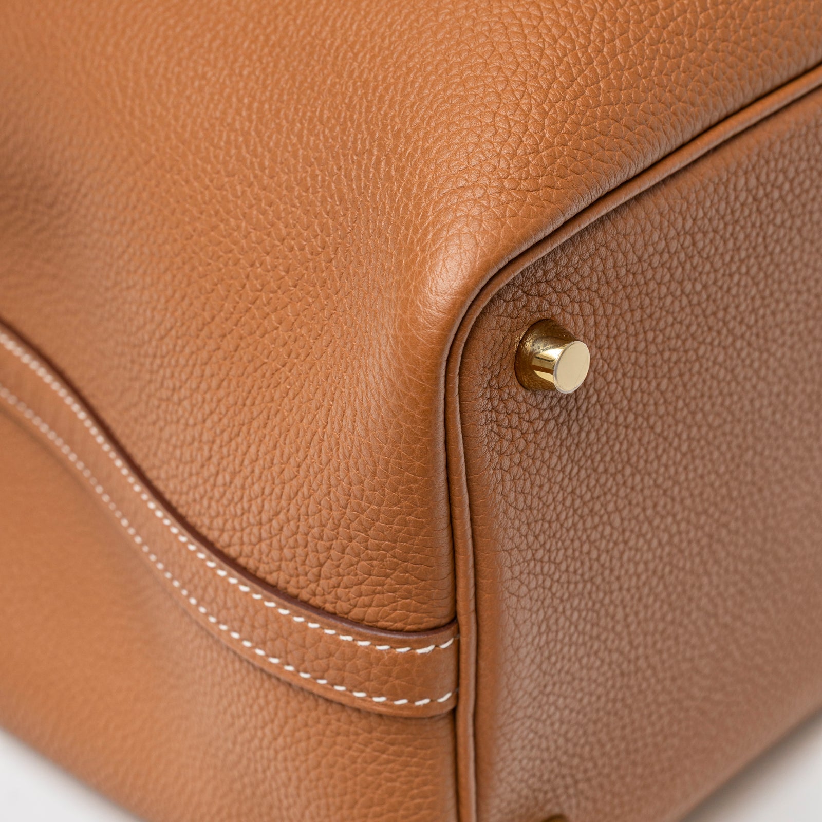 Hermès Picotin 18 Gold Clemence Gold Hardware