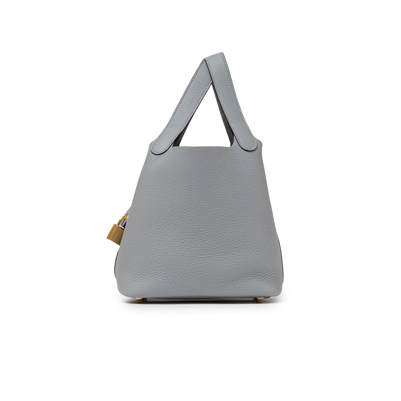 Hermès Picotin 18 Gris Pantin Clemence Gold Hardware