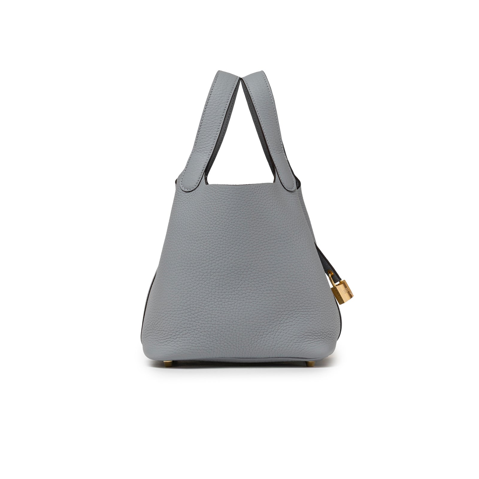 Hermès Picotin 18 Gris Pantin Clemence Gold Hardware