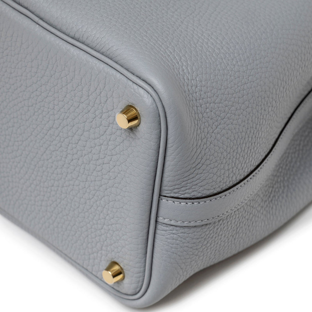 Hermès Picotin 18 Gris Pantin Clemence Gold Hardware