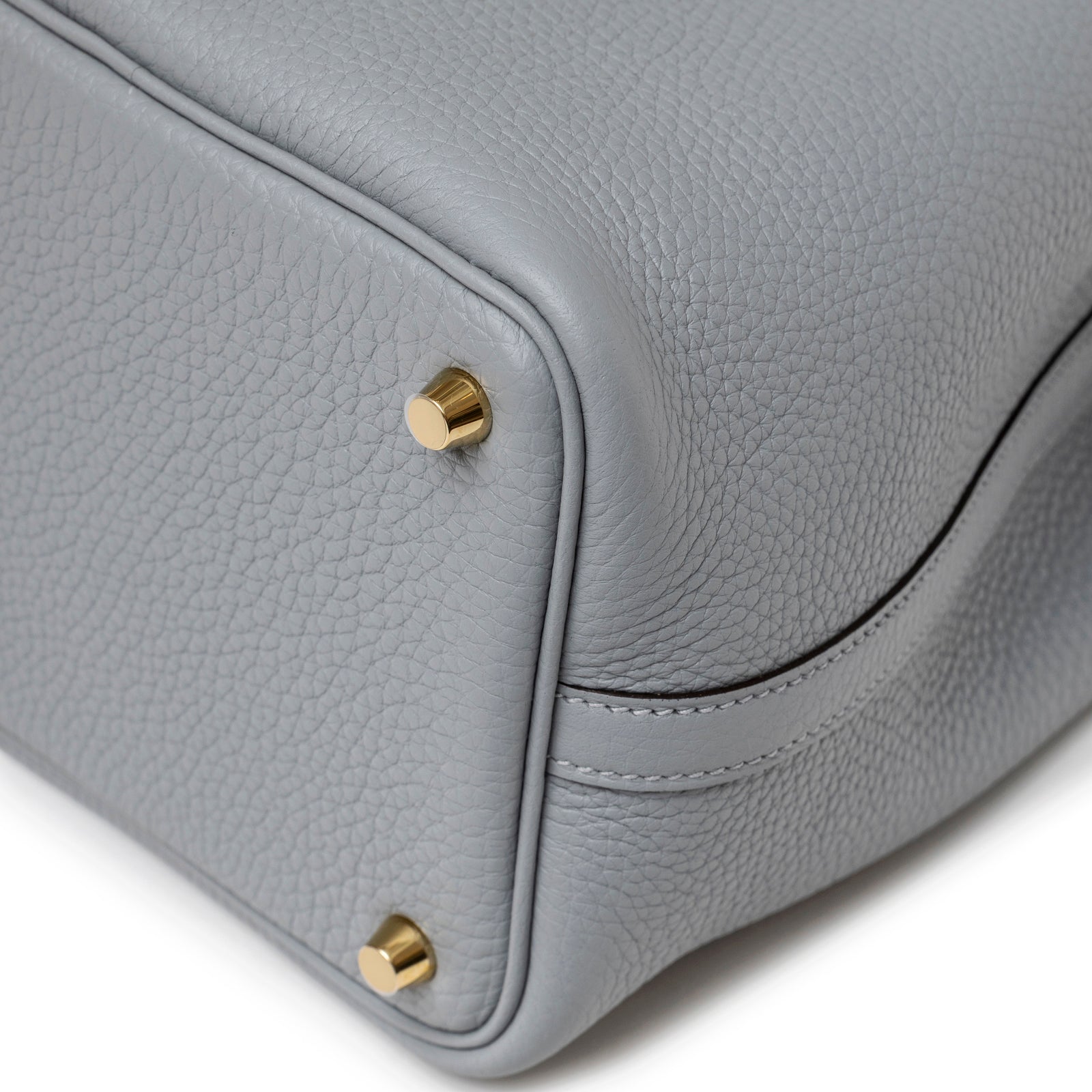 Hermès Picotin 18 Gris Pantin Clemence Gold Hardware