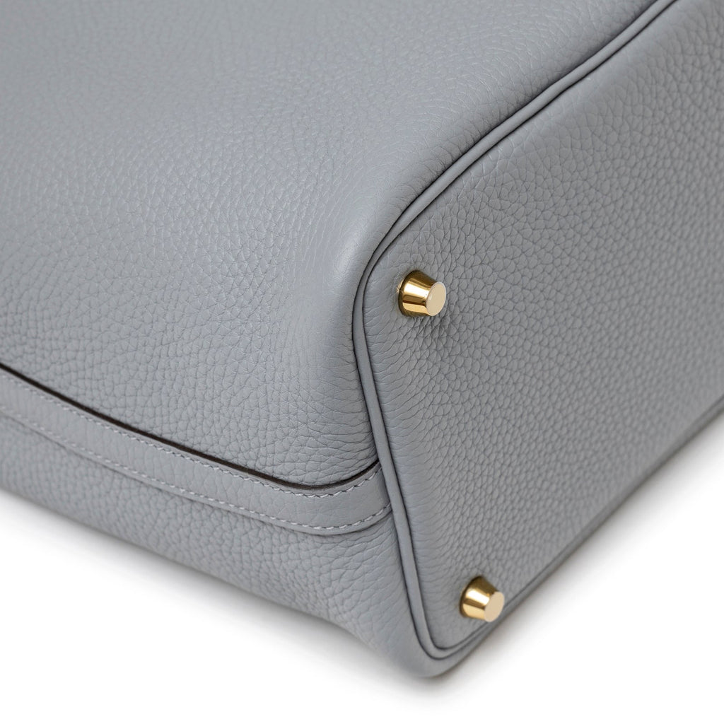 Hermès Picotin 18 Gris Pantin Clemence Gold Hardware