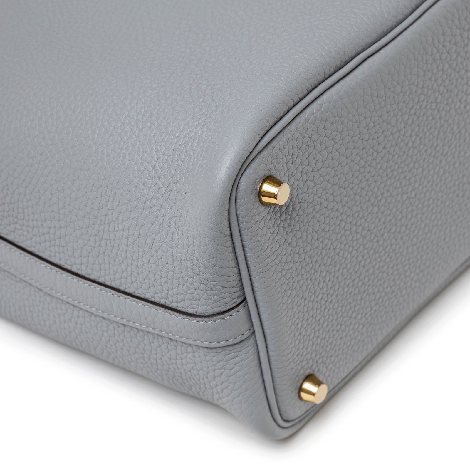 Hermès Picotin 18 Gris Pantin Clemence Gold Hardware