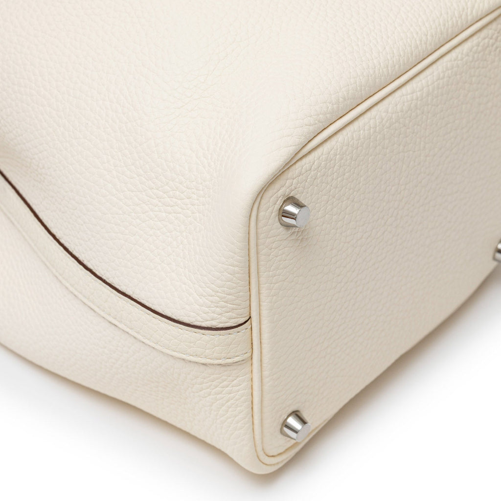 Hermès Picotin 18 Nata and Sesame Clemence/Swift Palladium Hardware
