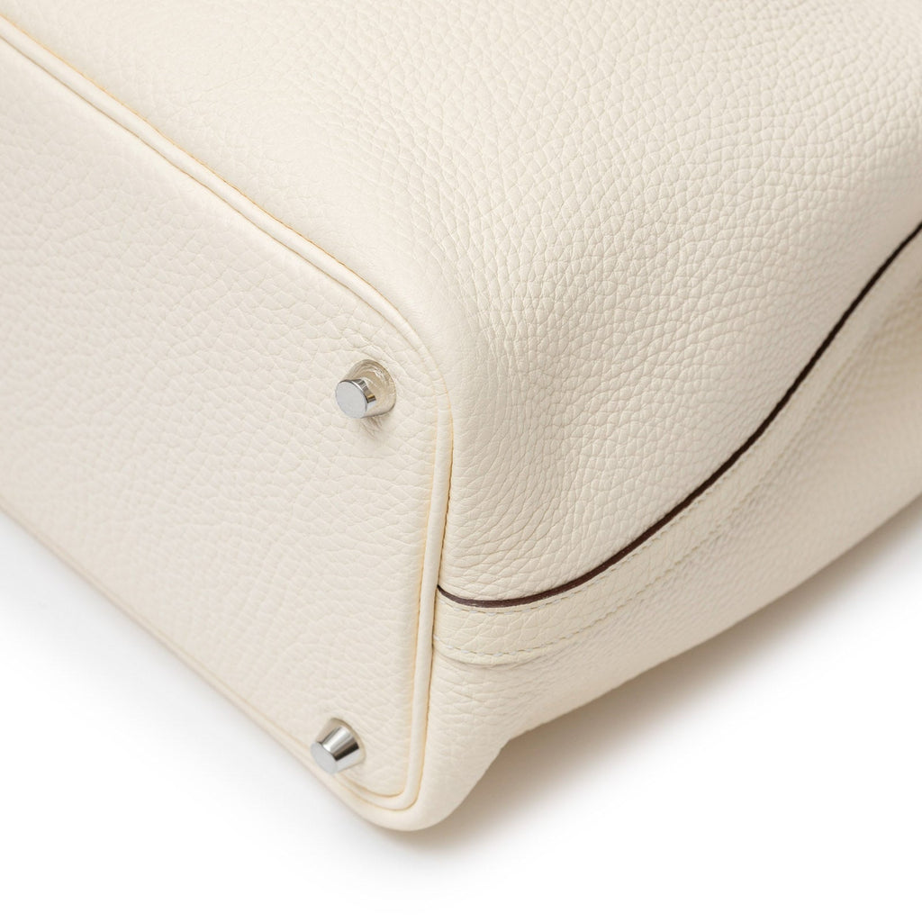 Hermès Picotin 18 Nata and Sesame Clemence/Swift Palladium Hardware