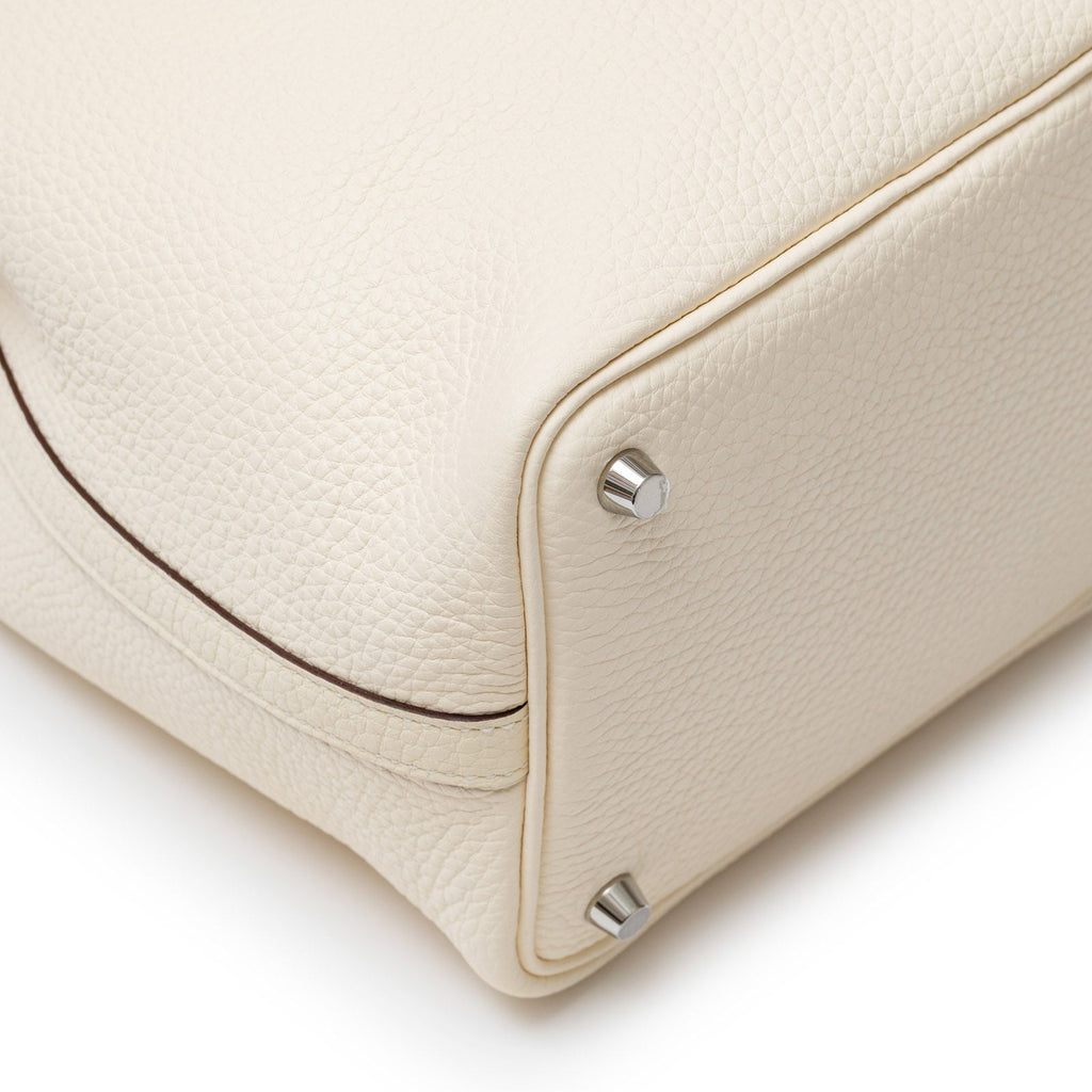 Hermès Picotin 18 Nata and Sesame Clemence/Swift Palladium Hardware