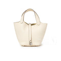 Hermès Picotin 18 Nata Clemence Palladium Hardware