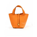 Hermès Picotin 18 Orange Clemence Gold Hardware