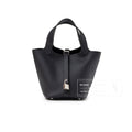 Hermès Picotin 18 Plomb Clemence Palladium Hardware