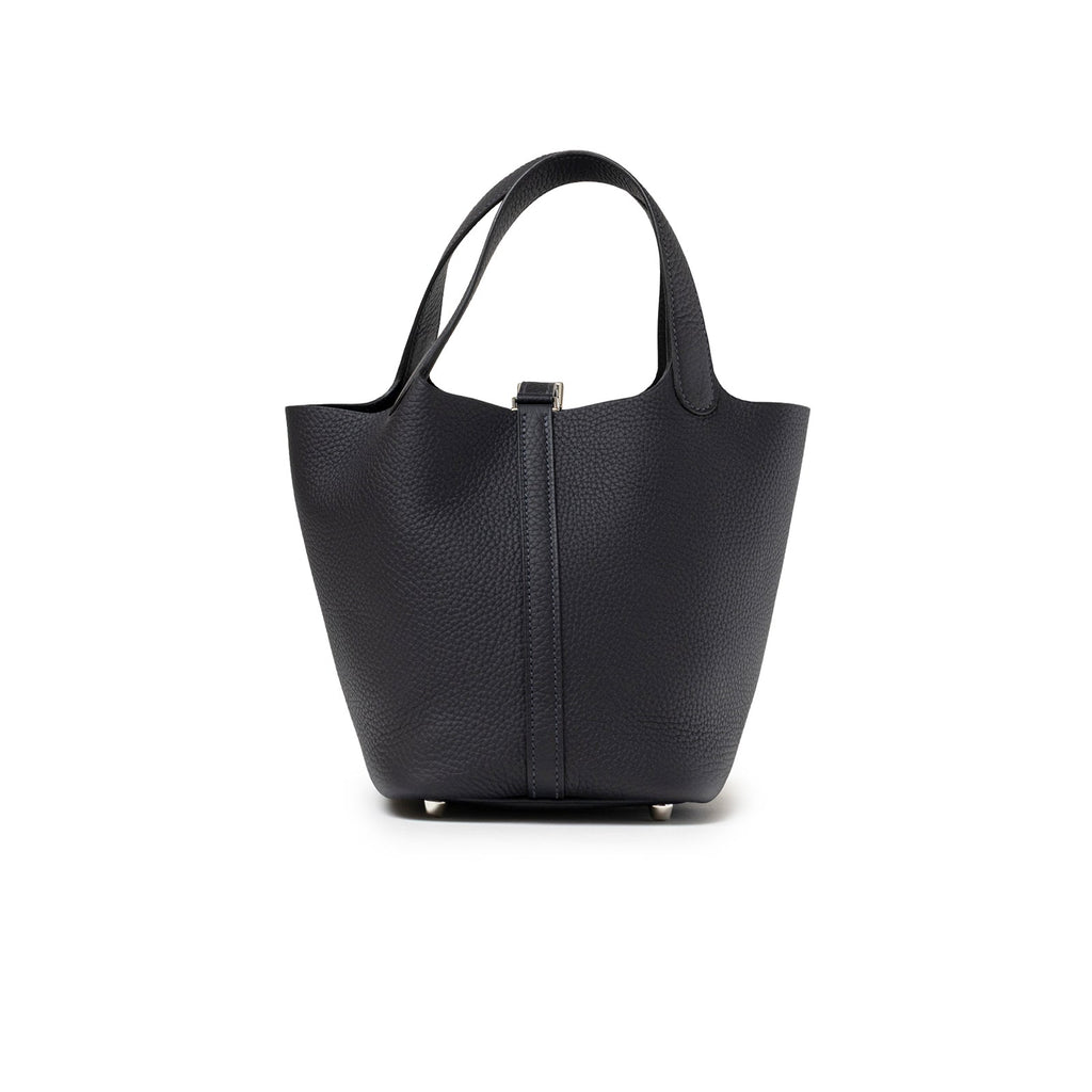 Hermès Picotin 18 Plomb Clemence Palladium Hardware