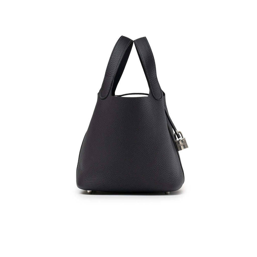 Hermès Picotin 18 Plomb Clemence Palladium Hardware