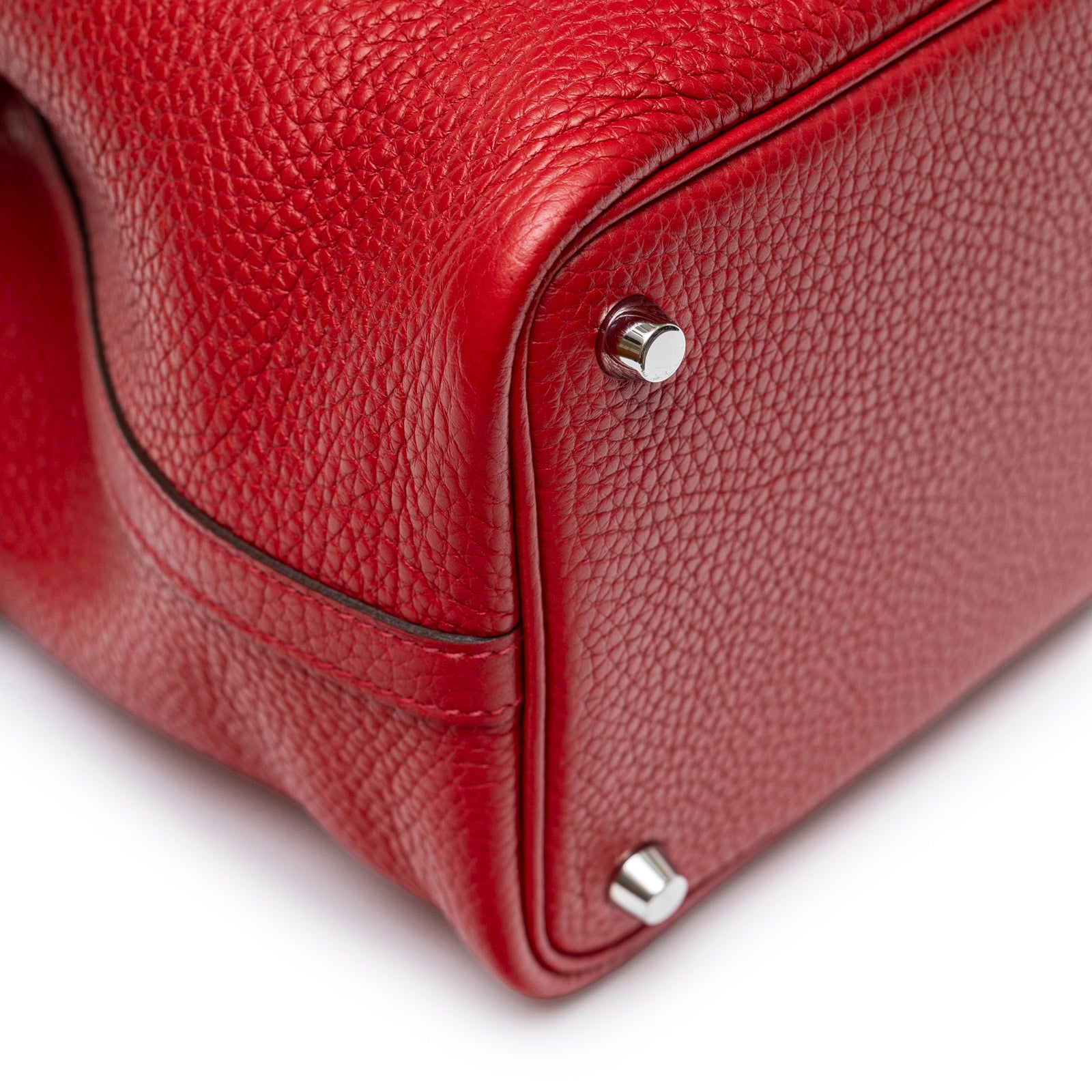Hermès Picotin 18 Rouge Casaque Clemence Palladium Hardware