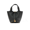 Hermès Picotin 18 Vert Fonce Clemence Gold Hardware